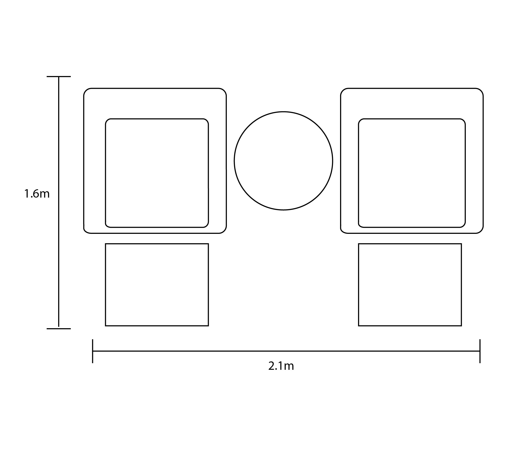Aries Companion Set footprint